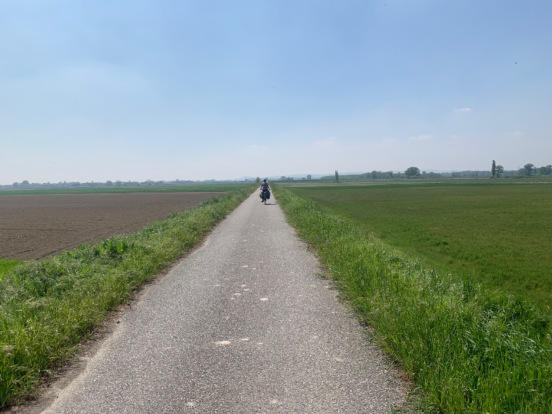 Alone on the road