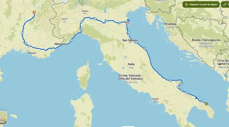 Itinerary